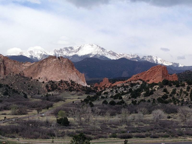 Pike's Peak and Garden of the Gods